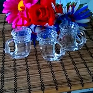 vintage WMF Brandy Horn  Shot Glasses Germany  Sch